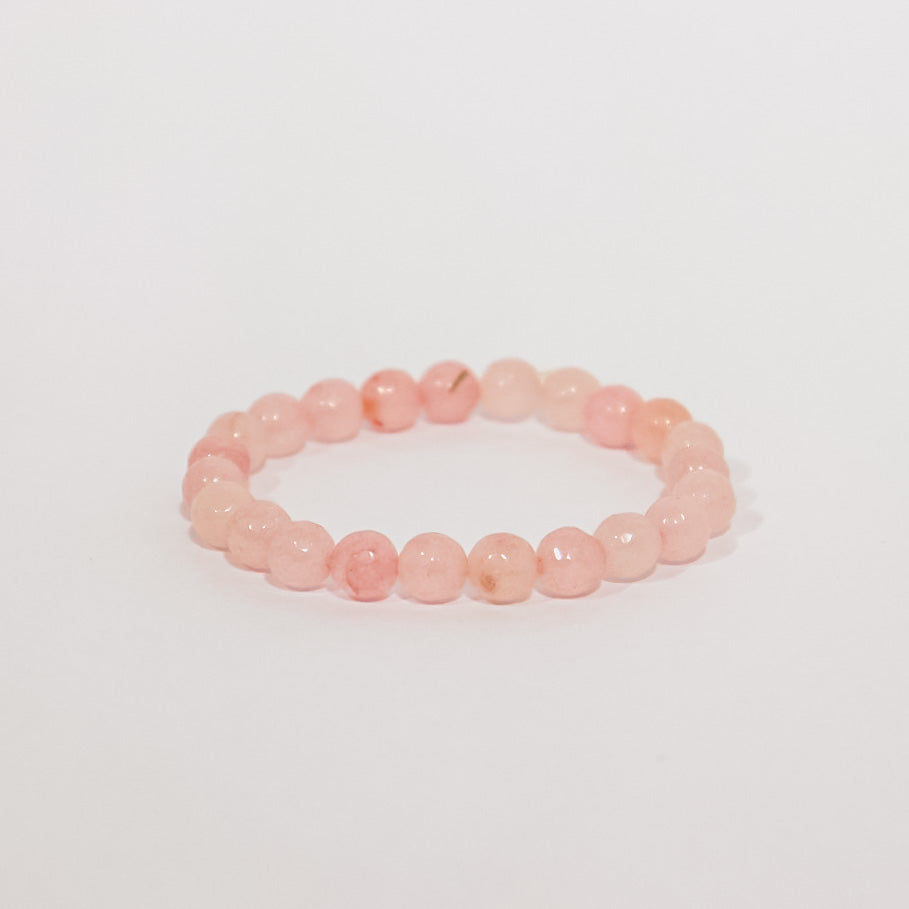 ONYX BEADED BRACELET | PINK