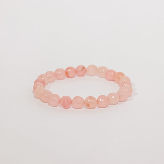 ONYX BEADED BRACELET | PINK