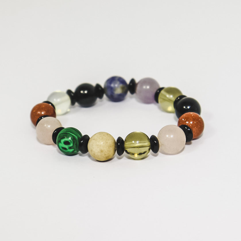 PLANETS BEADED BRACELET