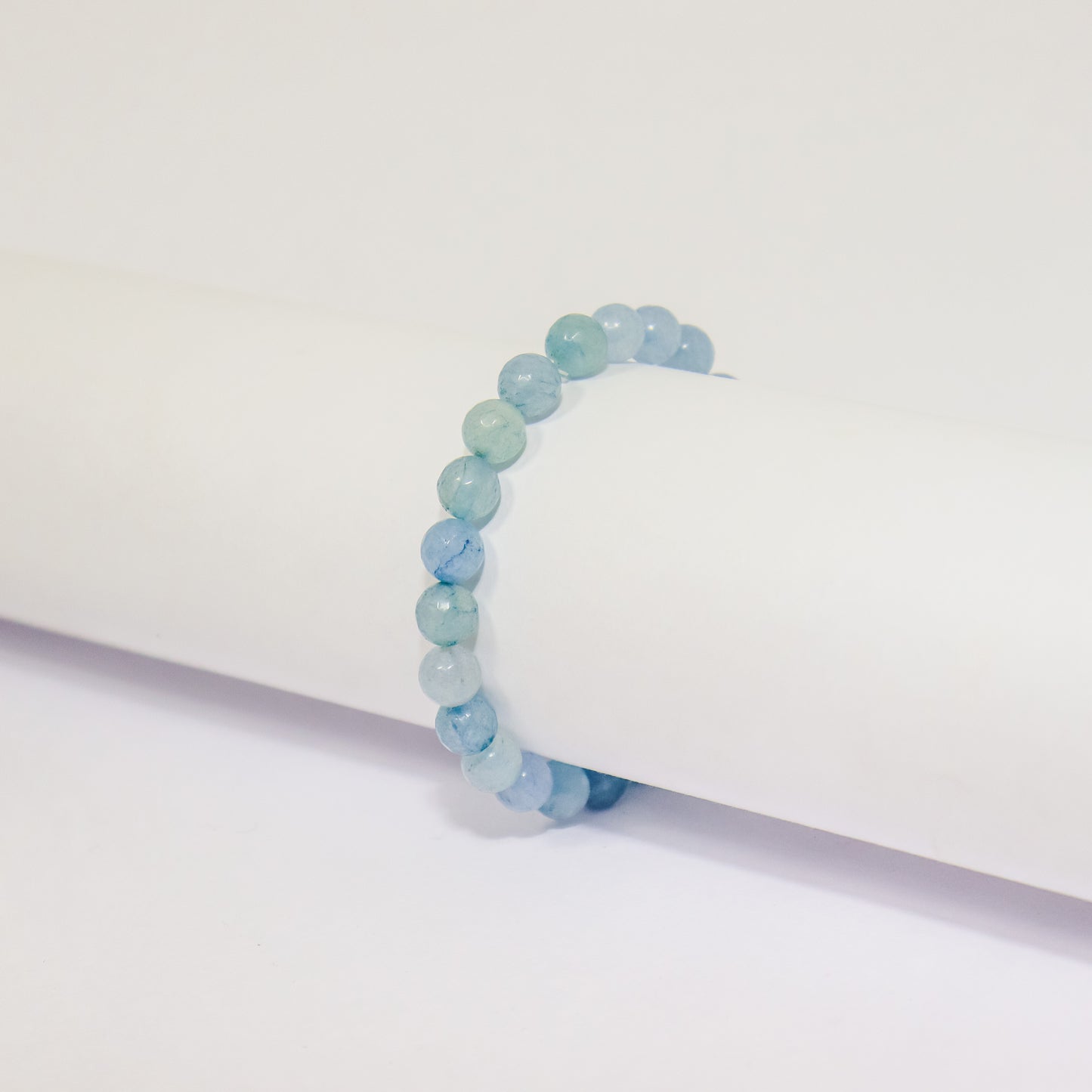 ONYX BEADED BRACELET | BLUE