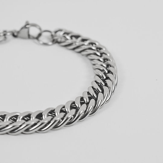 SEMI CORE BRACELET SILVER