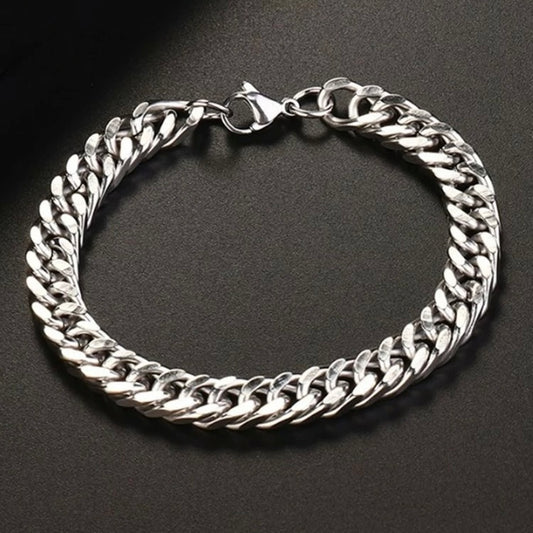 SEMI CORE BRACELET SILVER